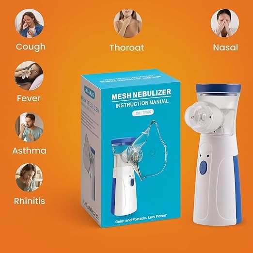 Mesh Nebulizer l Portable Nebulizer, Silent and Compact Nebulizer
