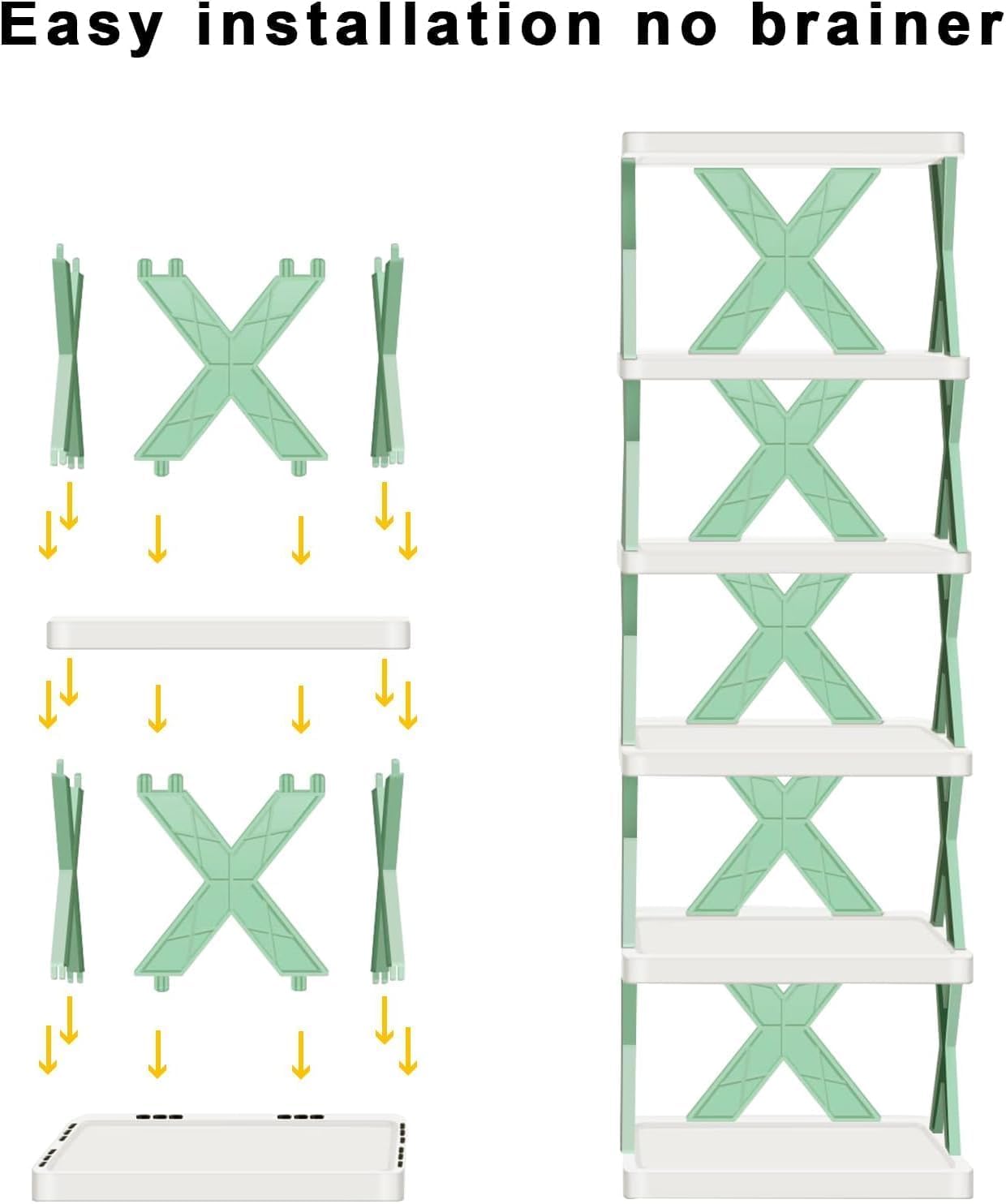 5-Layer Shoe Rack for Small Spaces & Easy Storage