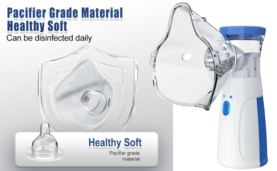 Mesh Nebulizer l Portable Nebulizer, Silent and Compact Nebulizer