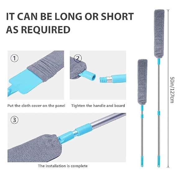 Trisho l Gap Dust Cleaner Under Appliance Microfiber Duster Dust