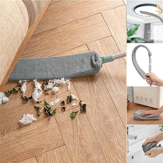 Trisho l Gap Dust Cleaner Under Appliance Microfiber Duster Dust