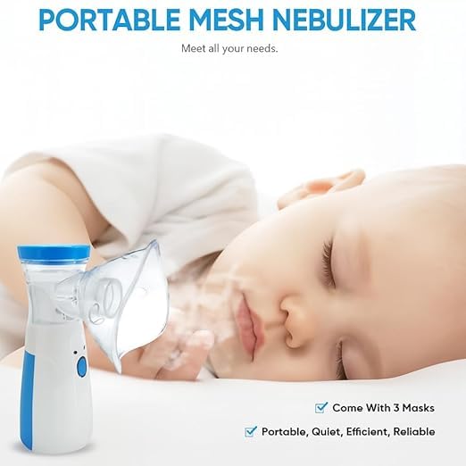 Mesh Nebulizer l Portable Nebulizer, Silent and Compact Nebulizer