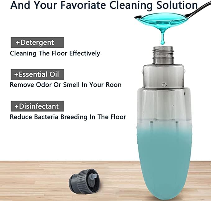 Moppy! l Floor Cleaning Spray Mop with Removable Washable Cleaning Pad