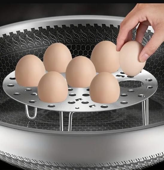 Food Grade Stainless Steel Egg-Multipurpose Steaming Rack